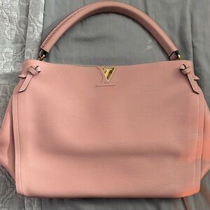 Louis Vuitton Blush Pink Capucines Bag